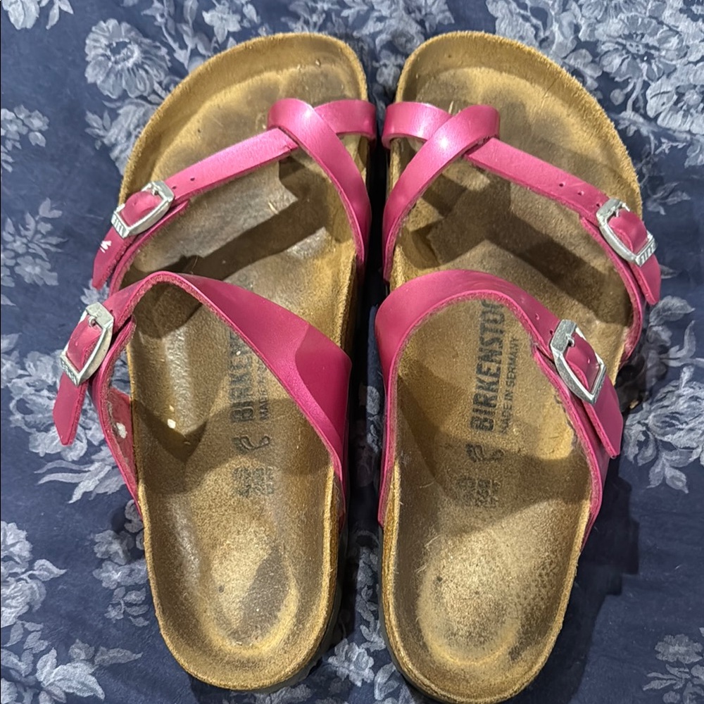 Birkenstock Pink Sandals size 41 (10)